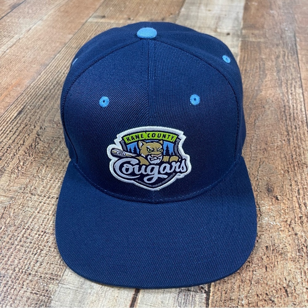 Melonwear Men's Kane County Cougars Animal Snapback Fitted Baseball Cap Hat